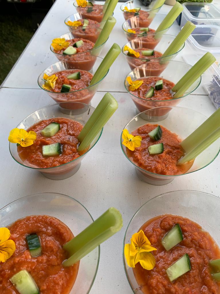 Gazpacho als entree