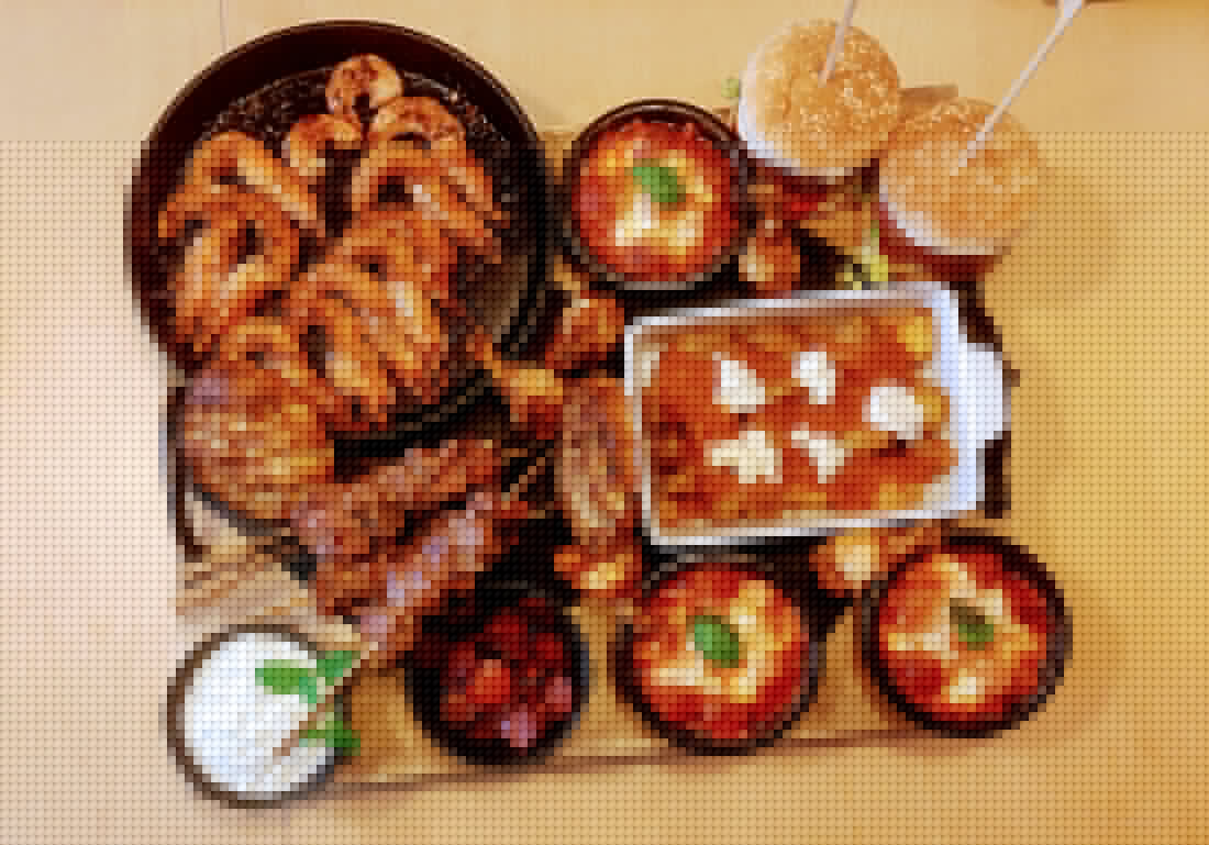 Tapasplank met hapjes